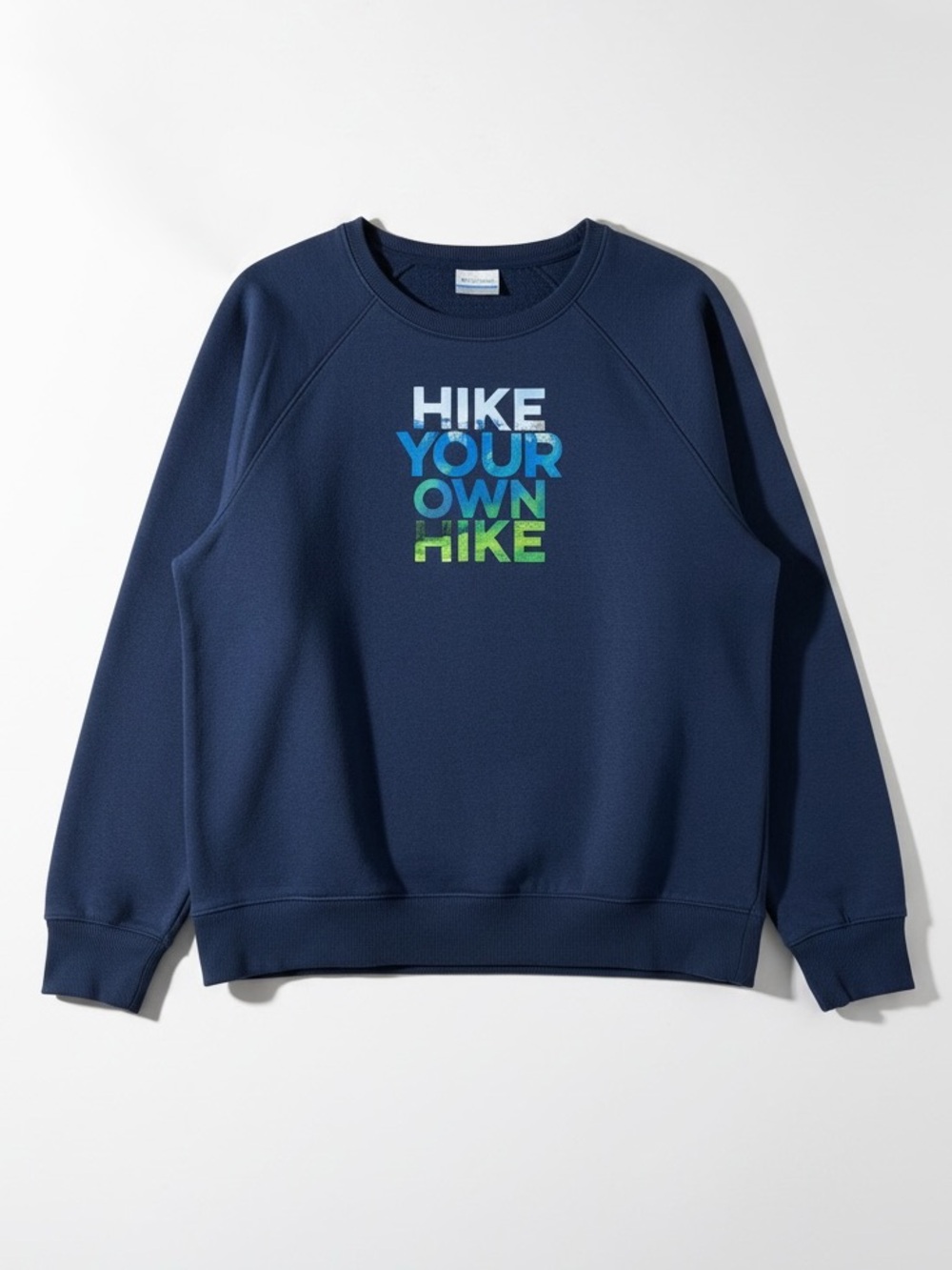 Columbia Hart Mountain II Graphic Crew in Barlow Basin Graphic - sz L